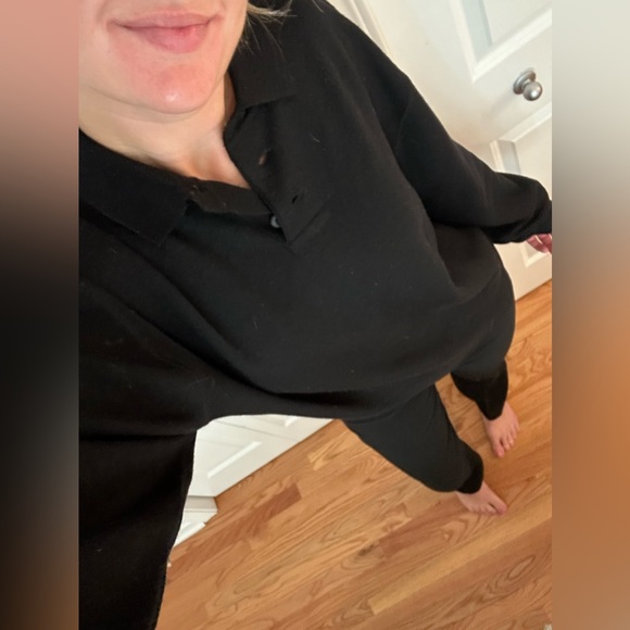 Faconnable 100% wool collared sweater polo - Picture 5 of 15